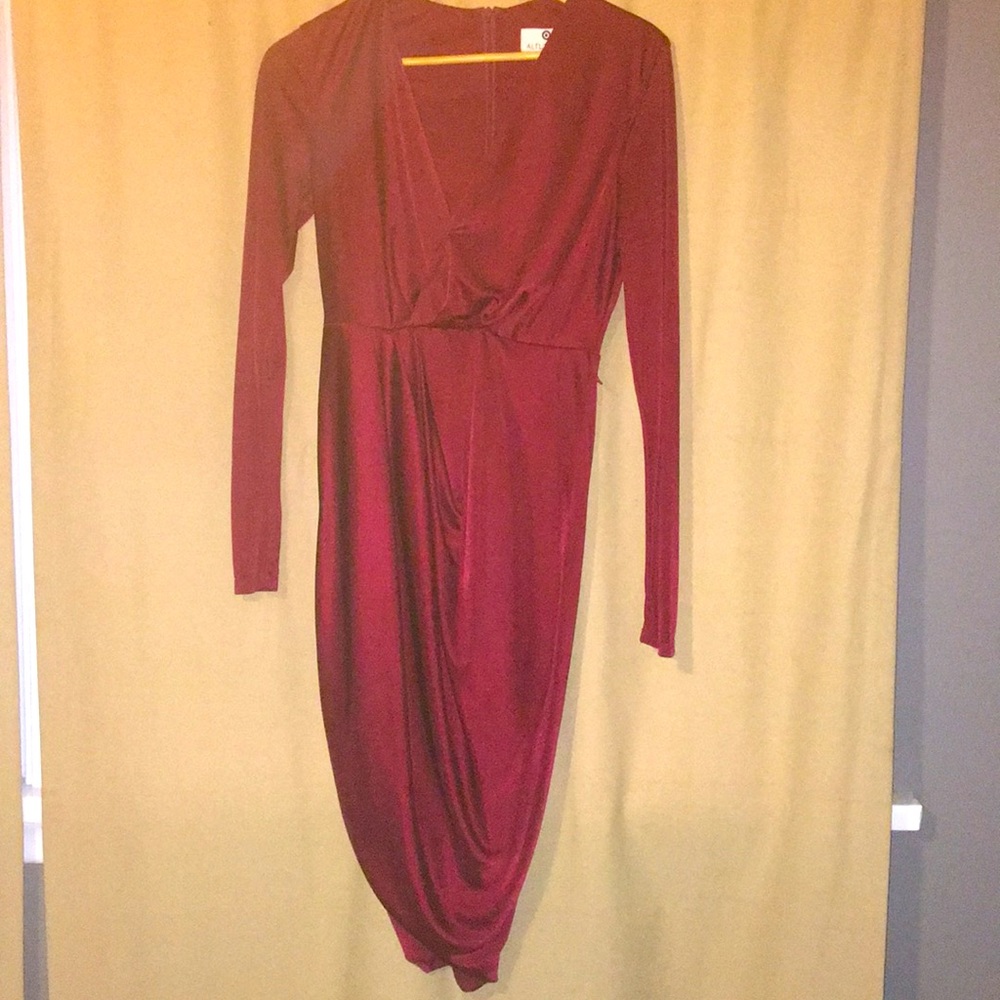 Long sleeved party dress